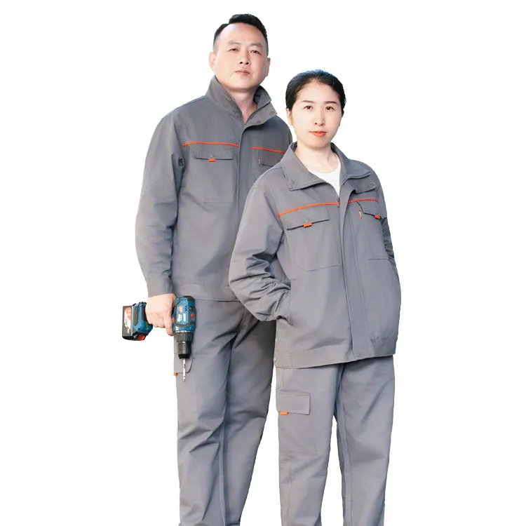 工作服套装男劳保服全棉纯棉防烫秋冬工地汽修工厂工装耐磨电焊服
