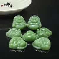 【老郑家】和田玉佛公挂件382 (多样性发一件) 约29*29*9mm