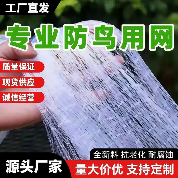 防鸟网罩果园樱桃嘉宝果树农业用网葡萄天网水果植物防护纱网丝网