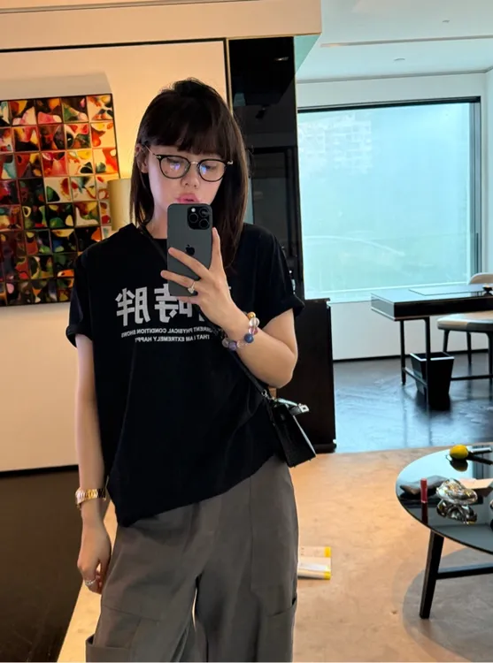 SEVENFUOO -77832【暫时胖】短袖