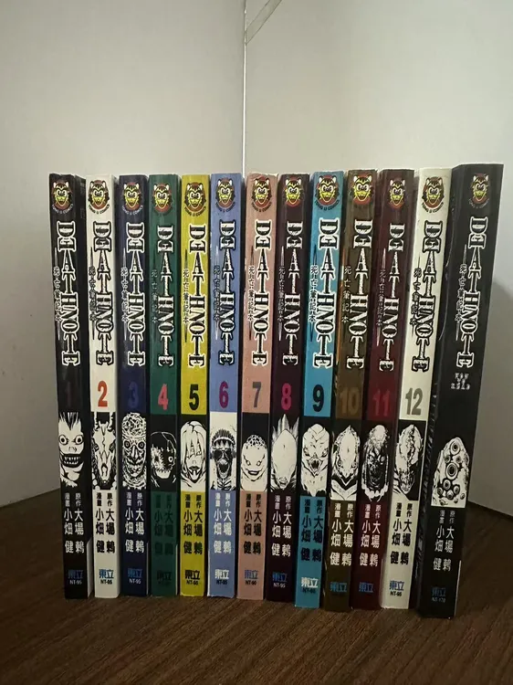 死亡笔记1-13无删减完全版夜神月弥海砂智斗日漫漫画
