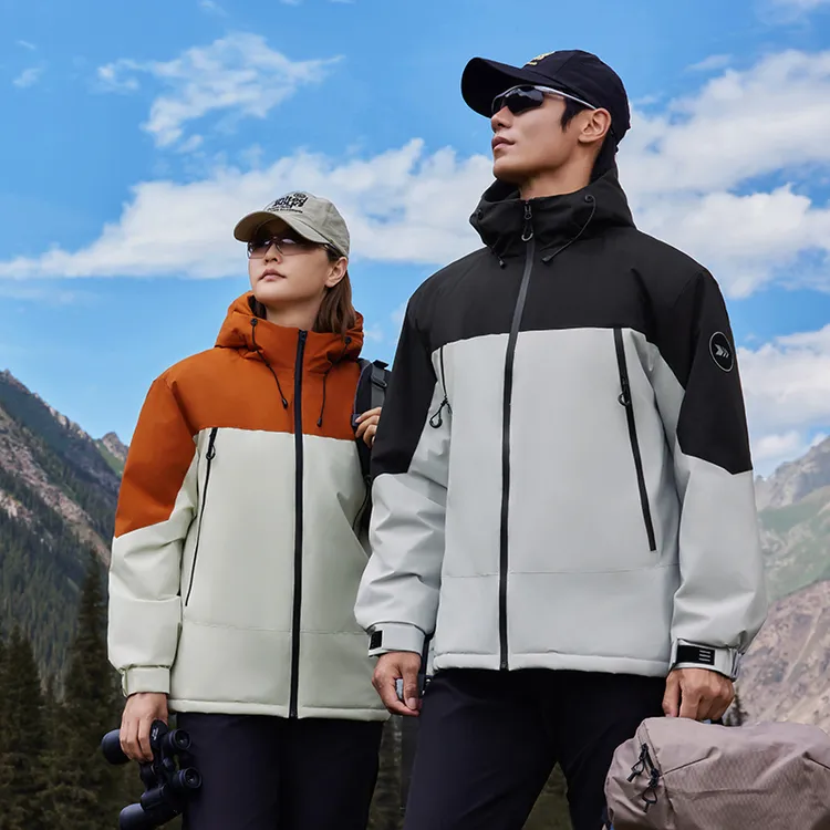 城野全天候户外时尚百搭耐刮耐磨大口袋羽绒保暖冲锋衣男女同款M9