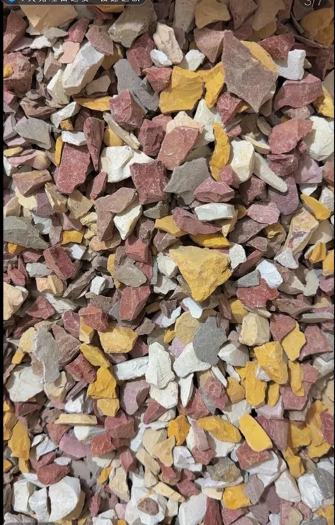 新疆多种颜色混合碎土  颜色不可选