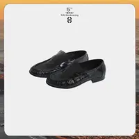 9月23日10:00新品 FORNI 小镇女作家 英伦学院风一脚蹬软底乐福鞋