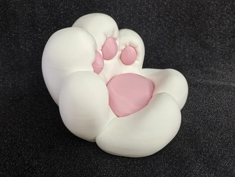 可爱风创意猫爪桌面手机支架桌面摆件