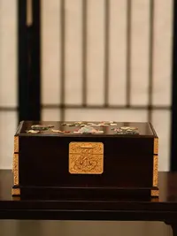 熊猫水印版《时玳》木制木盒包装（带）