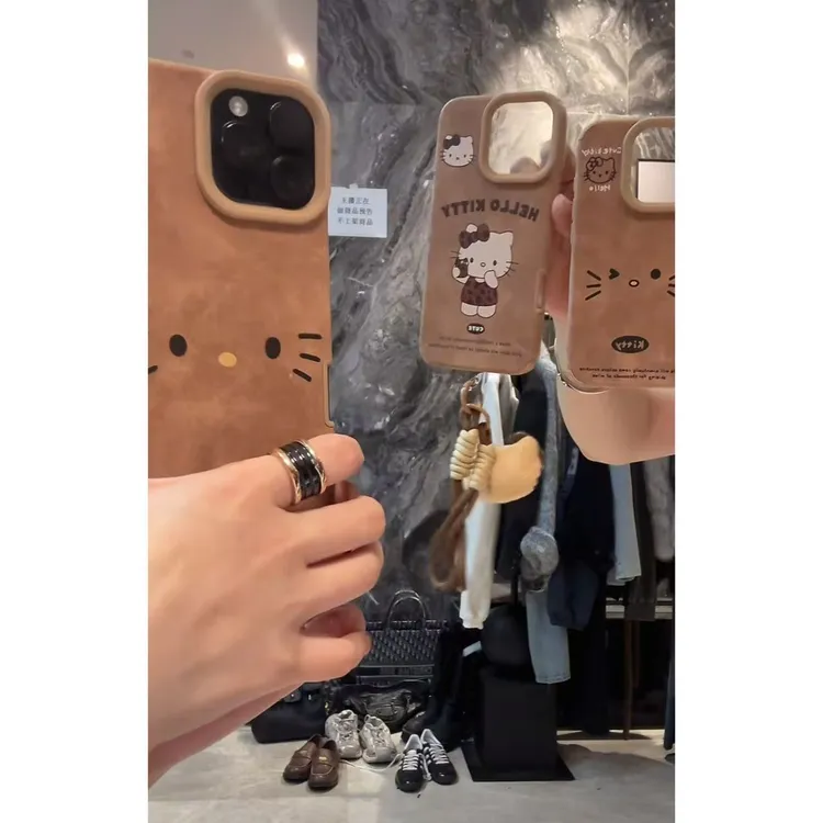 KT手绳大孔阶梯手机壳适用苹果17手机壳16Plus软壳华为软壳防摔