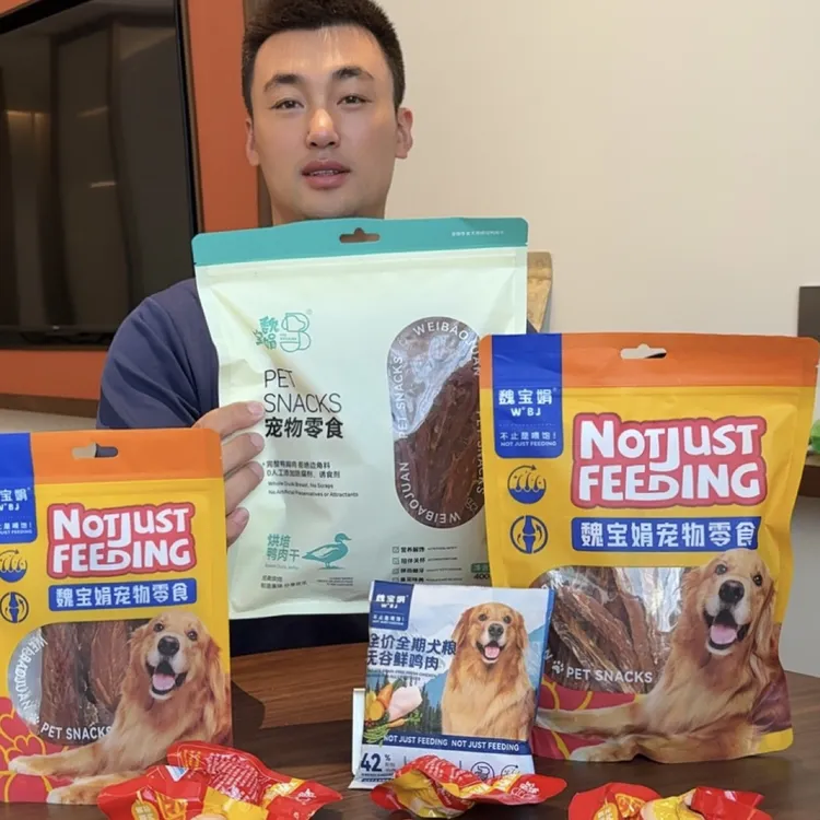 【爆款肉干大礼包】魏宝娟鸭肉干鸭肉片400g/袋