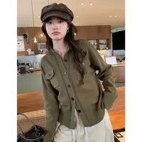 【莫代尔】秋冬时尚高定针织衫长袖圆领宽松毛衣