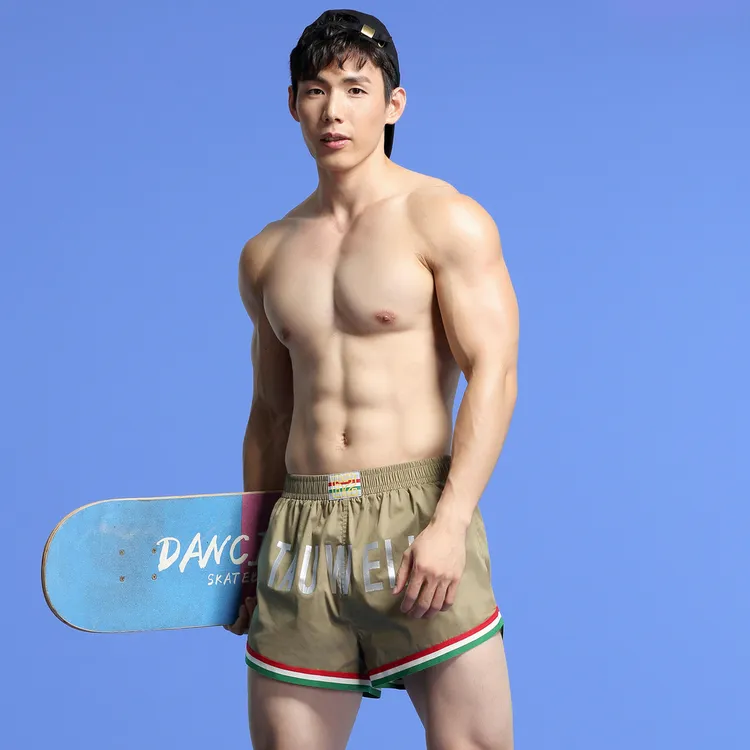 新款tauwell特为男士运动短裤潮牌舒适青年男式休闲三分裤