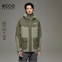 ECCO×白山联名系列 25新户外防风防泼水冲锋衣男外套男 EW253J013