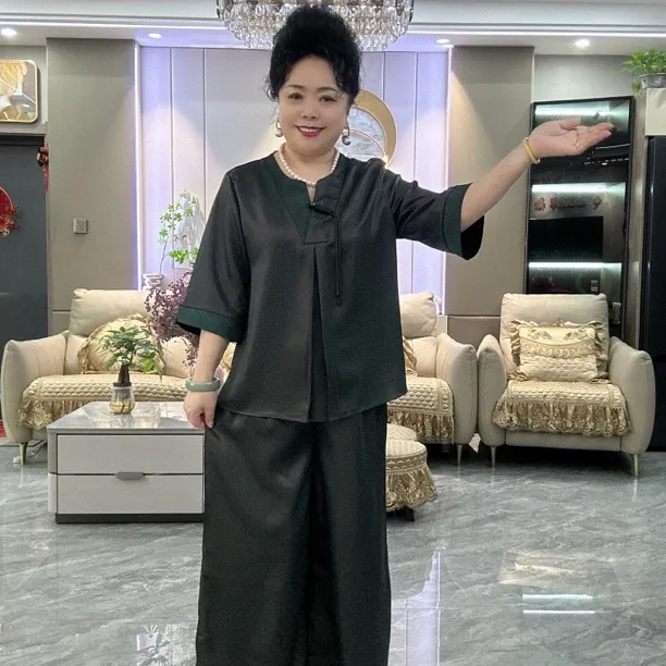 《乐姐》推荐新款夏季两件套裤0016款（上衣➕裤子）