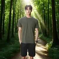 高端云感短袖男士男款夏季圆领超薄透气速干装备T恤户外休闲运动