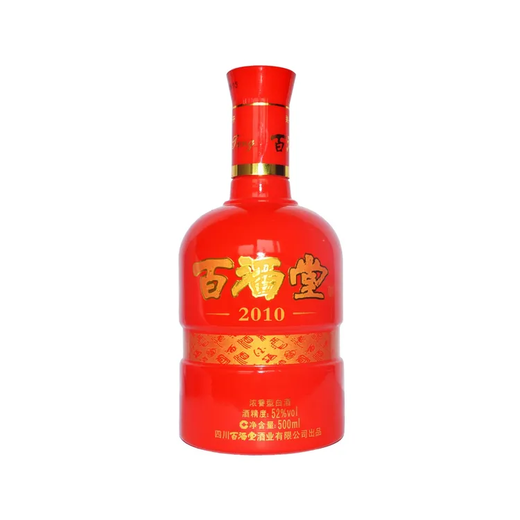 百酒堂2010年红瓶 浓香型白酒52度500ml
