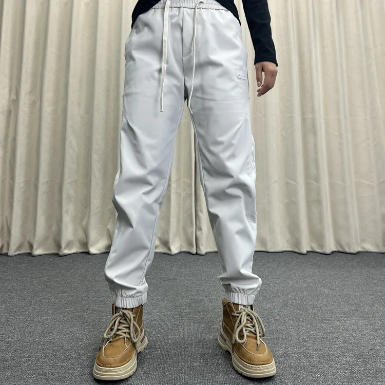 男士休闲裤加绒加厚秋冬新款保暖简约宽松长裤男款直筒裤痞帅防寒