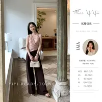 【极简巴黎裤子】<中秋国庆大狂欢>小个子显瘦背心吊带高腰阔腿裤