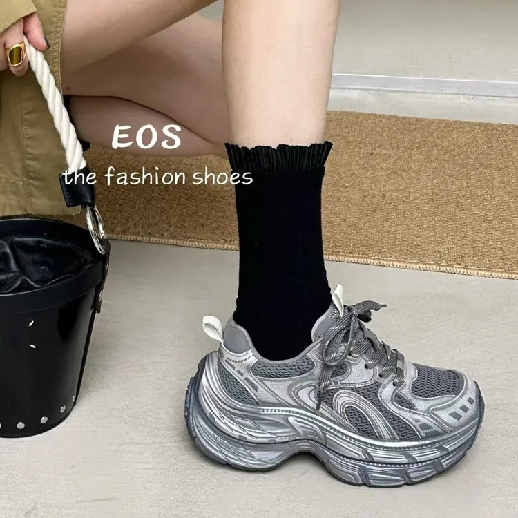 EOS休闲加绒老爹鞋