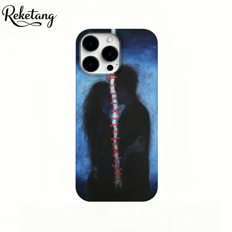 抽象缝合适用16promax手机壳苹果15/14 菲林二合一新款11xs爆款