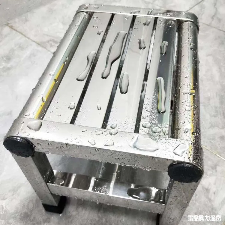 不锈钢凳子家用防水不锈钢加厚浴室矮凳凳摘菜板凳阳台防滑长条