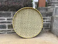 60厘米竹青皮编织晾晒簸箕