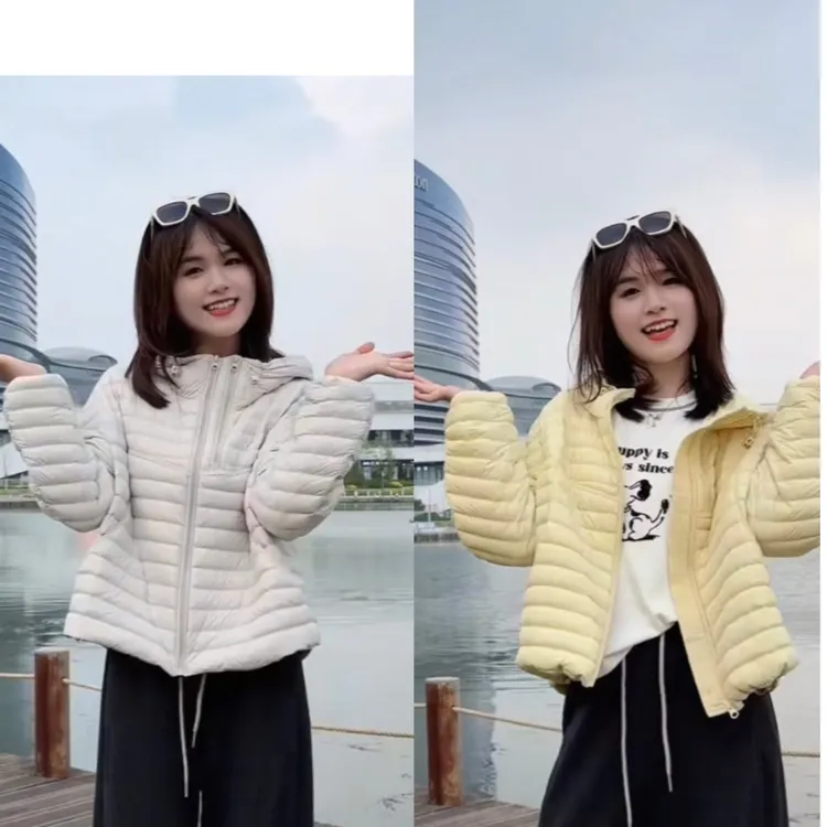 【3D立裁羽绒服】简约大气无胆直冲轻薄保暖90白鸭绒羽绒外套