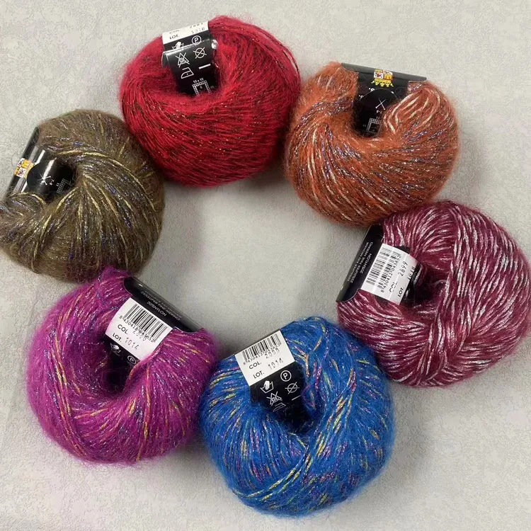 西班牙金丝马海毛 【送教程 无工具】