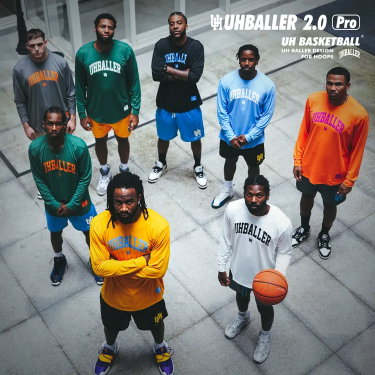 UHBALLER2.0 PRO美式篮球长袖运动训练速干高弹热身服投篮服
