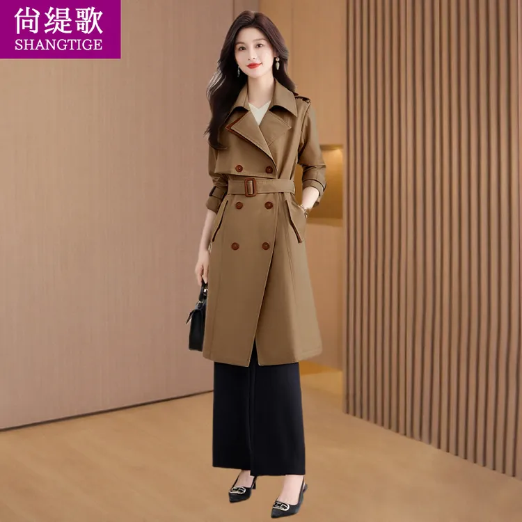 【尚缇歌】风衣外套女2025新款高端大气上档次高级感超好看大衣长款