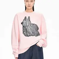 【江南BY抽象潦草狗狗毛圈布卫衣】自带艺术感滤镜松弛又高级