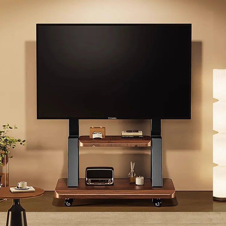 电视机落地支架可移动带轮推车一体机挂架适用于小米海信6575英寸