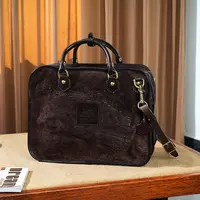 制道手工皮具经典百搭托特包单肩包14079