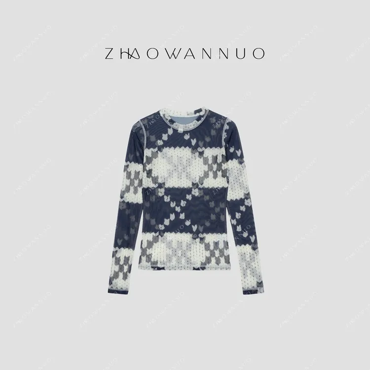 ZHAO WANNUO 丨25夏季新款防晒透气打底长袖NC0763