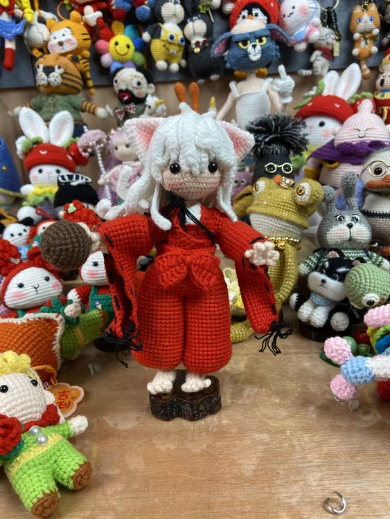 成品钩织玩偶幼年犬夜叉系列