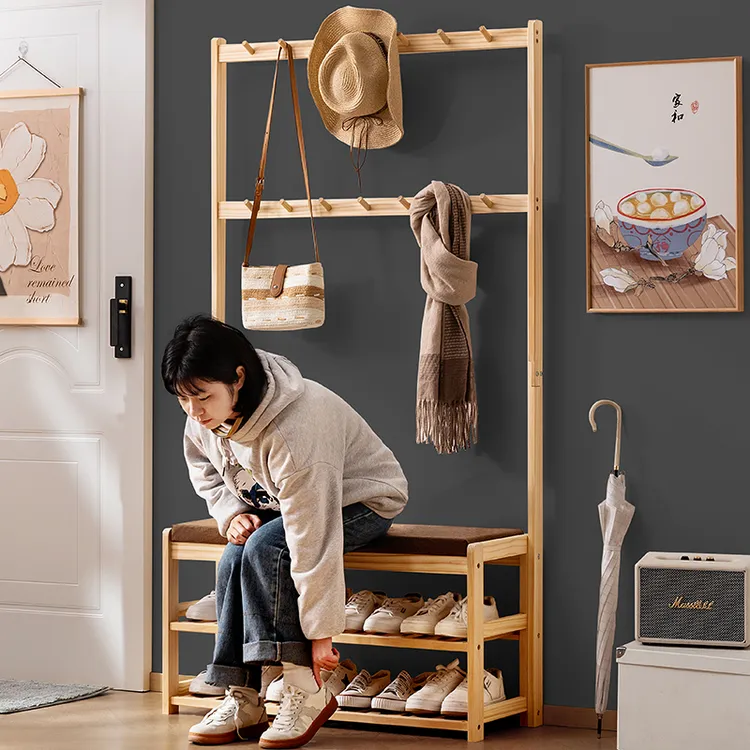 换鞋凳门口家用鞋柜穿鞋凳可坐凳一体进门口入户轻奢高级感长条凳