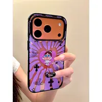 适用苹果iphone17promax创意十字架16pro小众15防摔14ins风手机壳