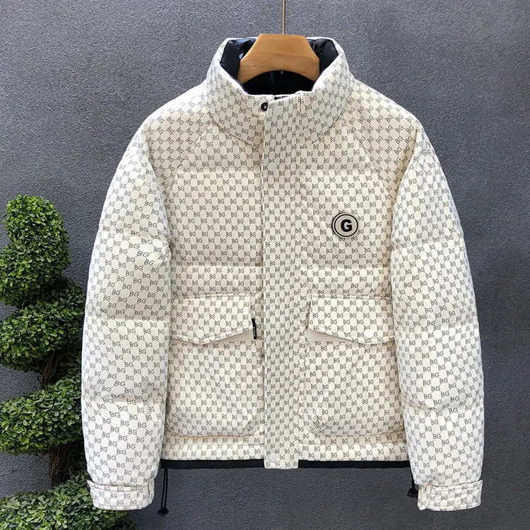 TANVIKENGD/泰维肯戈羽绒服男潮牌保暖外套保暖冬季新款男士上衣