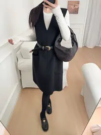FUJIA STYLE新款气质休闲百搭时尚舒适小众连衣裙JM116
