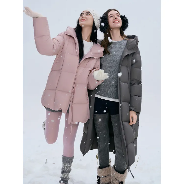 独束大码女装【奶芙羽绒】三防羽绒服25DS84012/84011