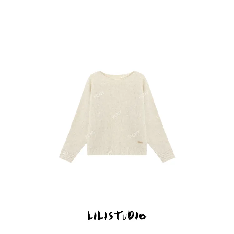 PCNY「生活诗篇」不理理冬季新款小众女装禅意百搭牦牛绒绵羊毛针织