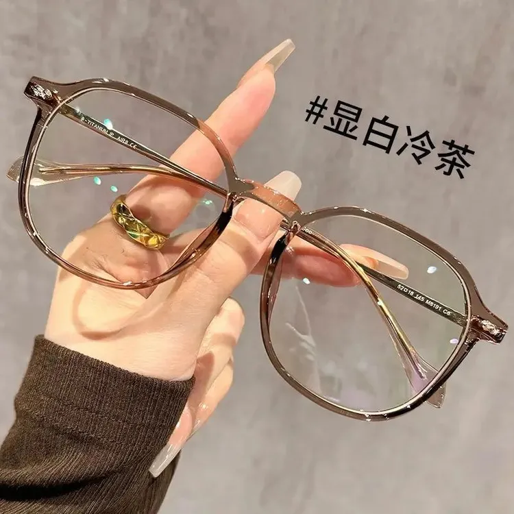 高档大框超轻时尚老花镜男女防蓝光抗疲劳高清老人年轻老花眼镜女