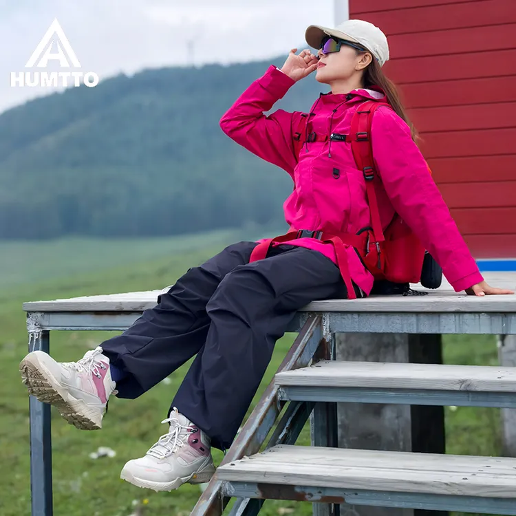 悍途户外厚底女短靴靴子女款爆款2025新款徒步登山马丁鞋短靴春秋