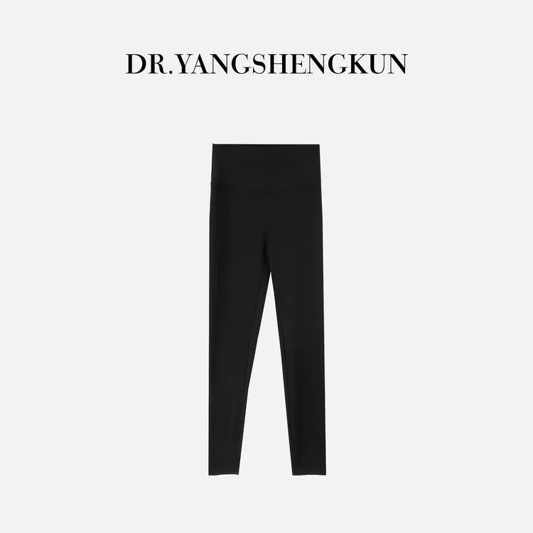 杨圣坤2025新品山羊绒混纺收腹提臀修身显瘦外穿打底裤SQ2591607