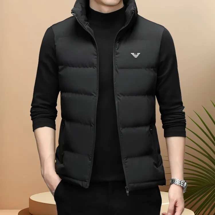 品牌男士马甲棉服春秋冬季新款休闲棉衣外套保暖无袖坎肩马夹背心