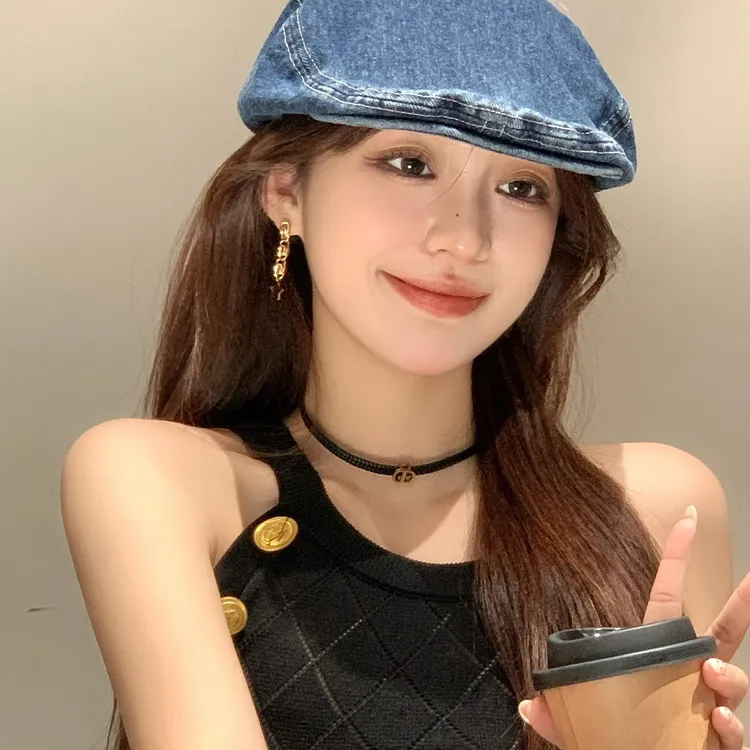 FULL GIRLISH耳环01580设计感小众星星吊坠耳钉耳饰