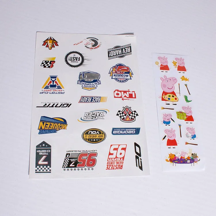 数码异形不干胶标签