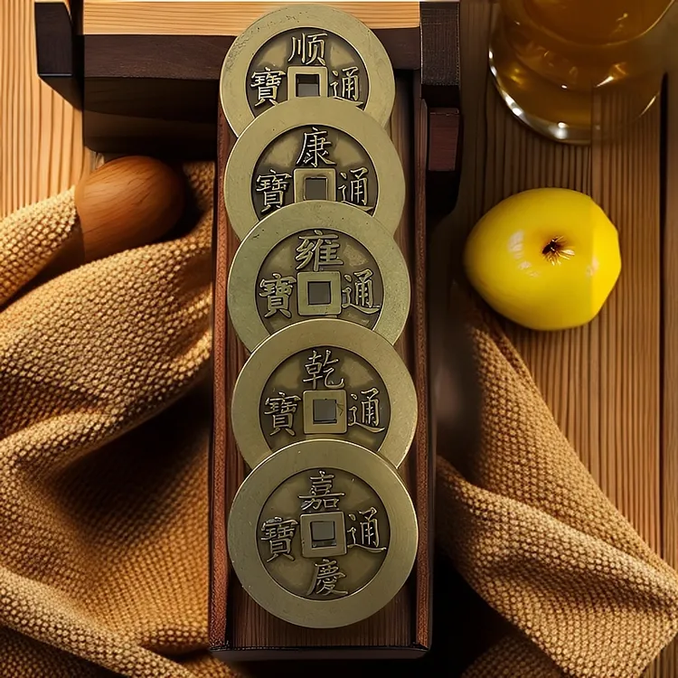 雕母五帝 风磨铜材质 人工雕刻  直径34mm 厚3.3mm，家居装饰精品