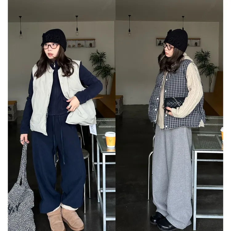 Our2【双面羽绒马甲】秋冬季设计款羽绒马甲两面穿【X5933】