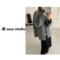 SU  常规款翻领休闲风短外套女装ol秋冬设计师  H0820