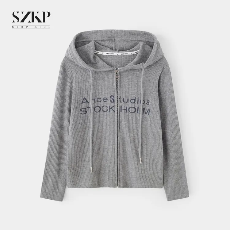 SZKP秋季新款女童装洋气上衣中大童休闲时尚儿童外套BGYQ553544