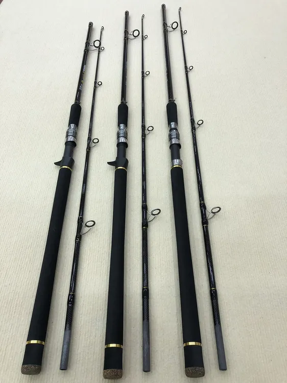 二代阿布鲨XXH雷强竿重雷路亚竿锚杆打黑超硬锚鱼一体握把鱼竿